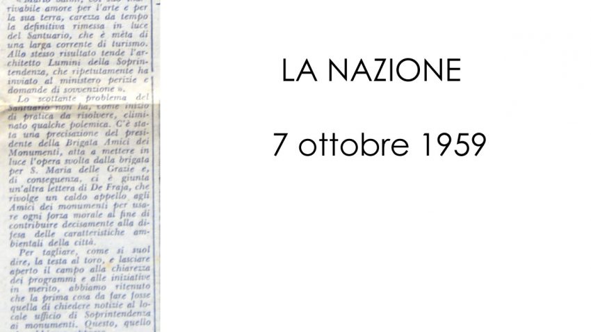 La Nazione, 07 Ottobre 1959